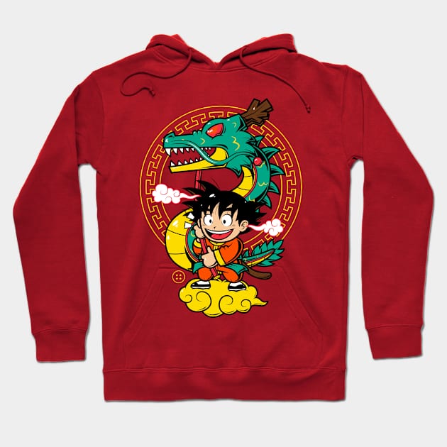 The Dragon Dancer In The Sky Hoodie by krisren28